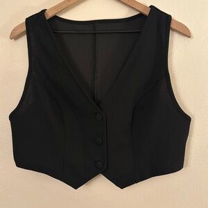 Black vest
